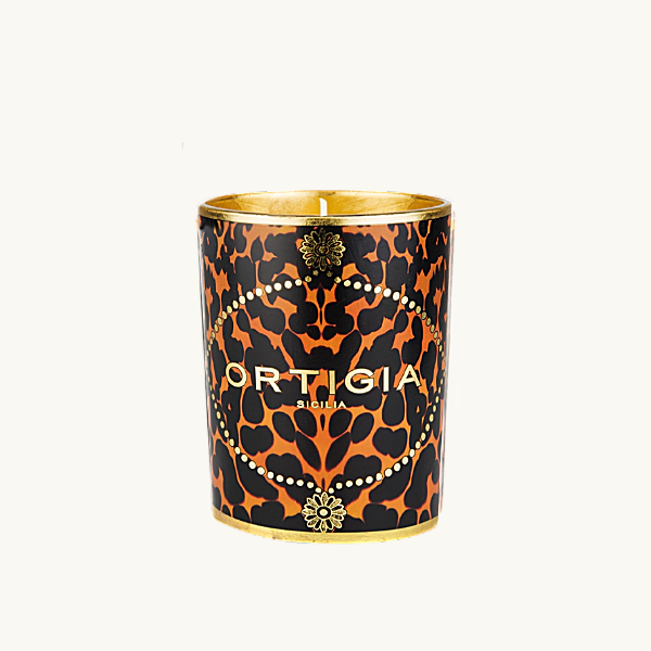 Ambra Nera doftljus rund