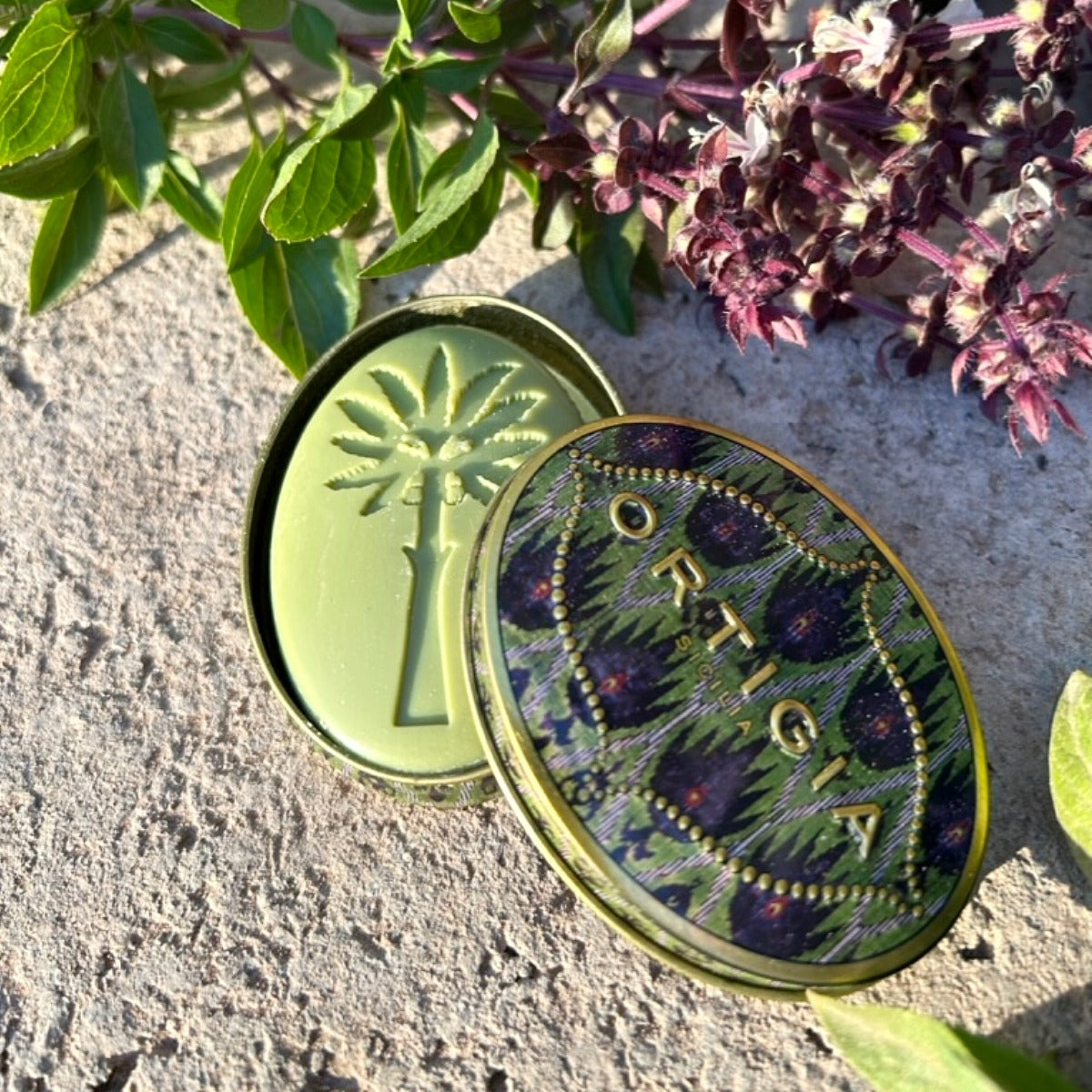 Bergamotto olivtvål med ask