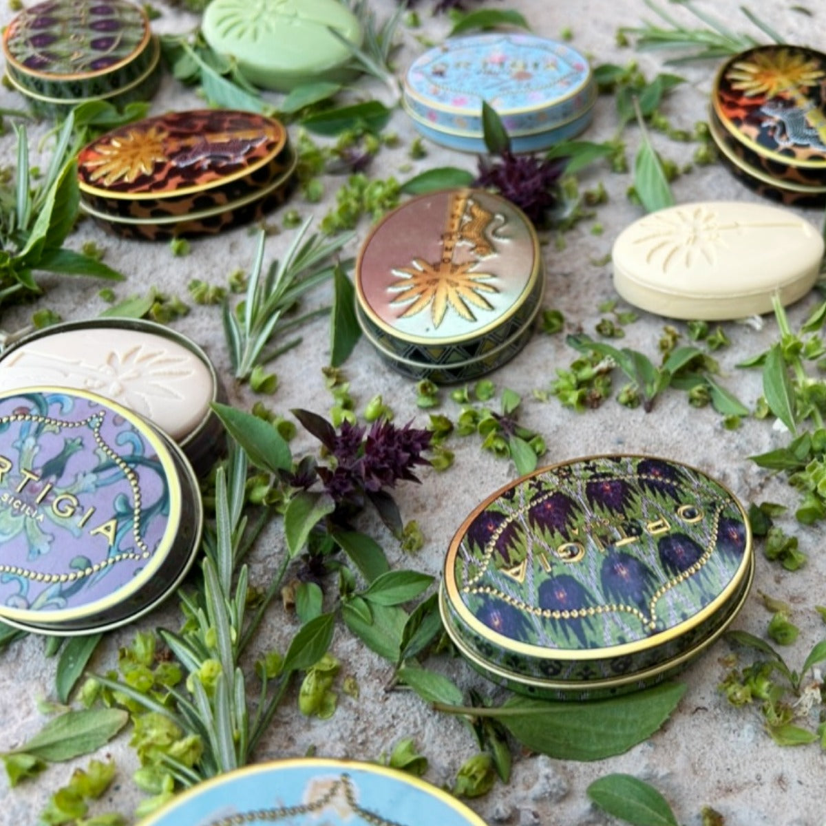 Bergamotto olivtvål med ask