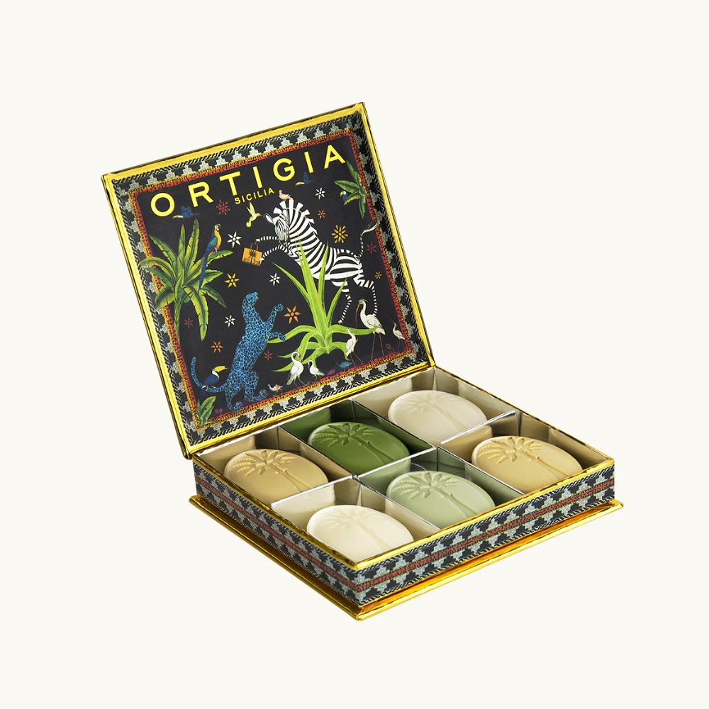 Jungle Nero olivtvål 6-pack