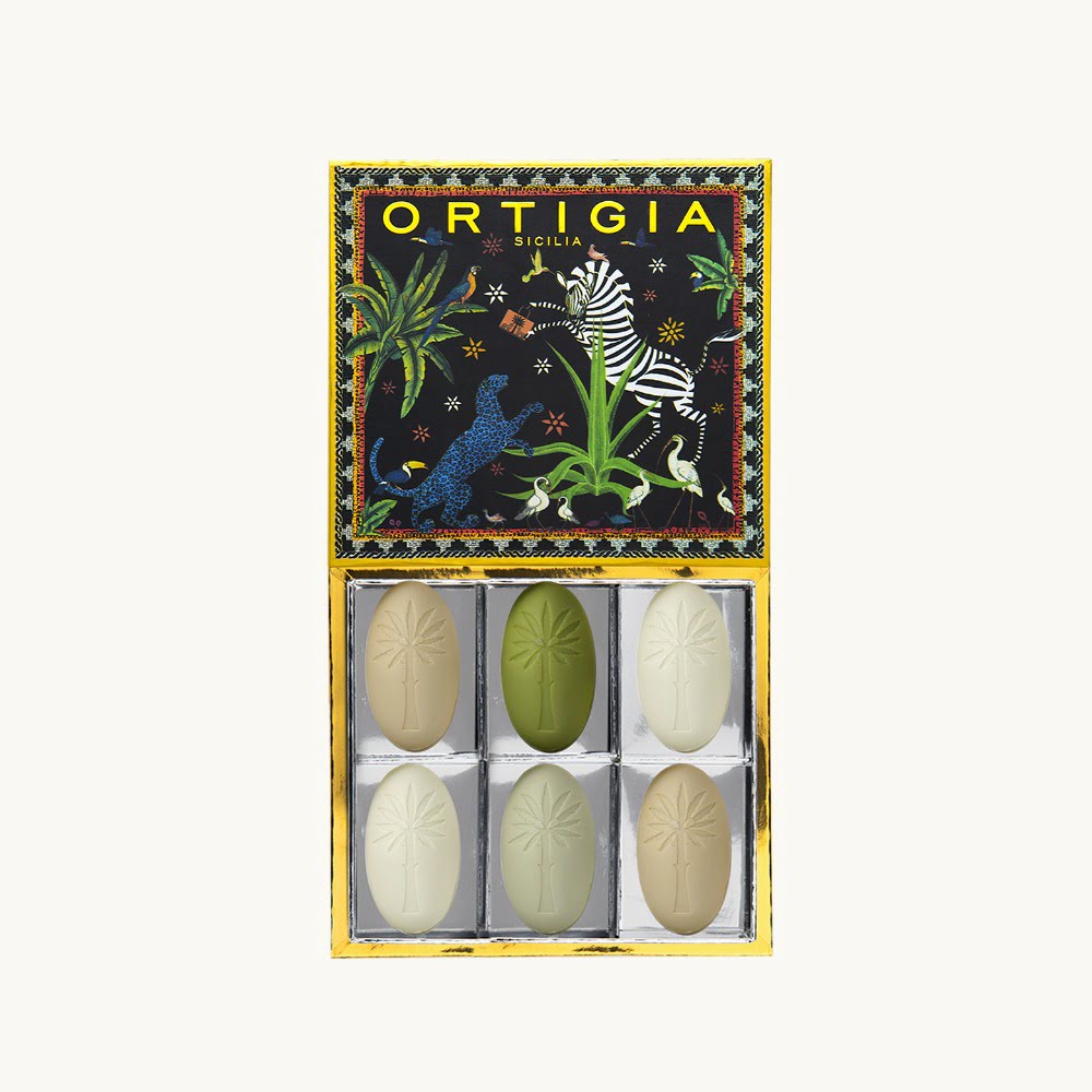 Jungle Nero olivtvål 6-pack