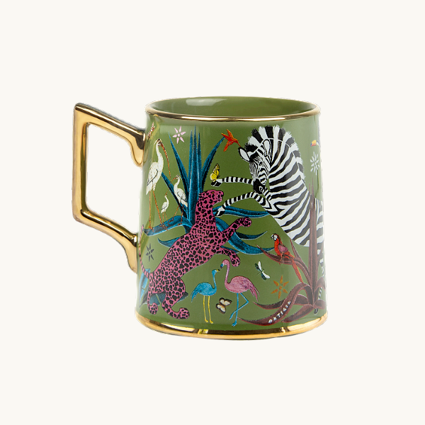 Jungle mugg grön