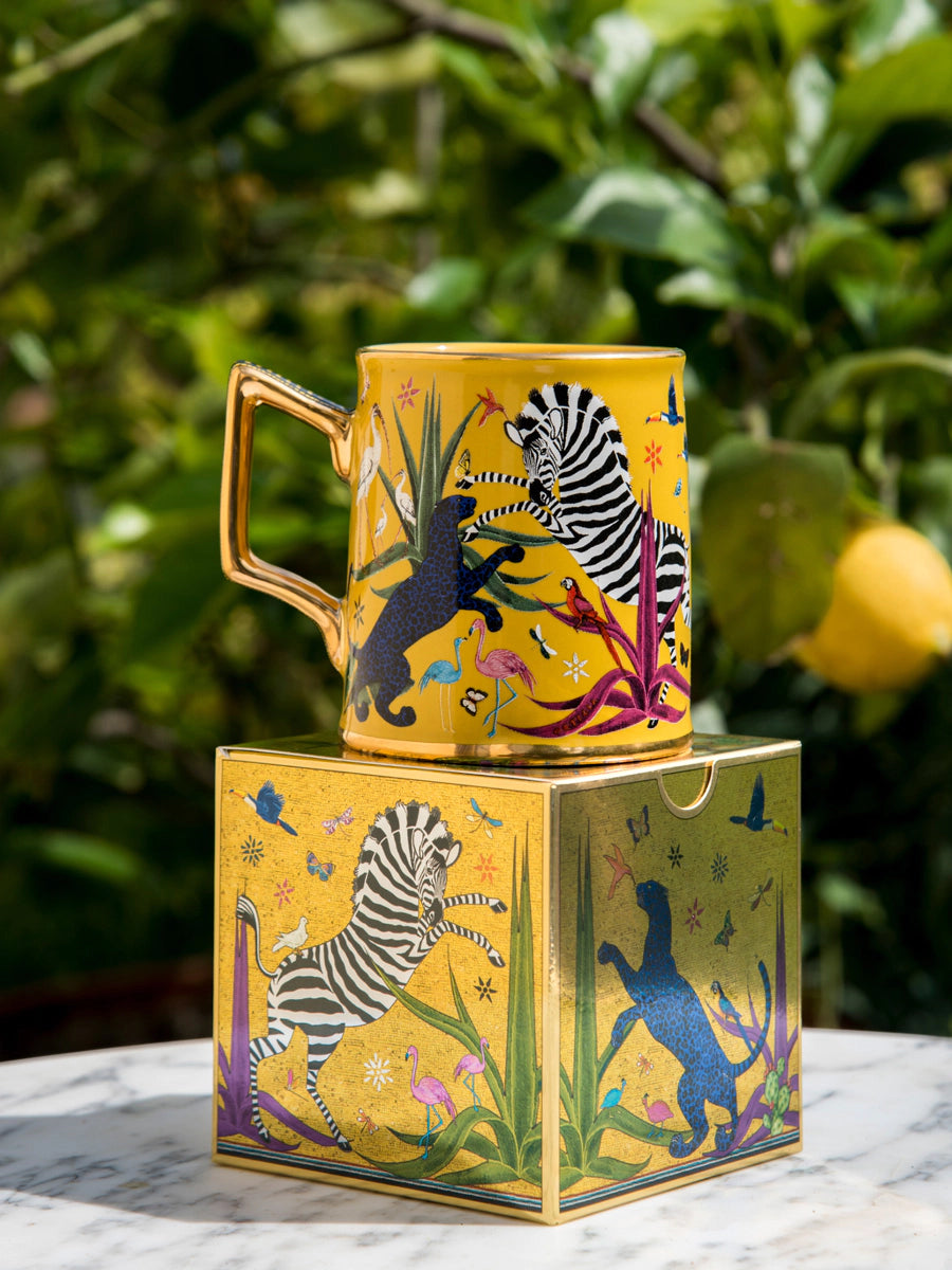 Jungle mugg gul